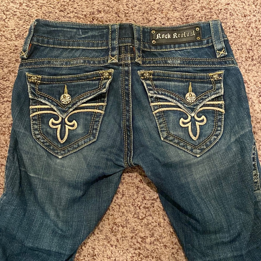ROCK REVIVAL “Gwen” Boot Cut Jeans